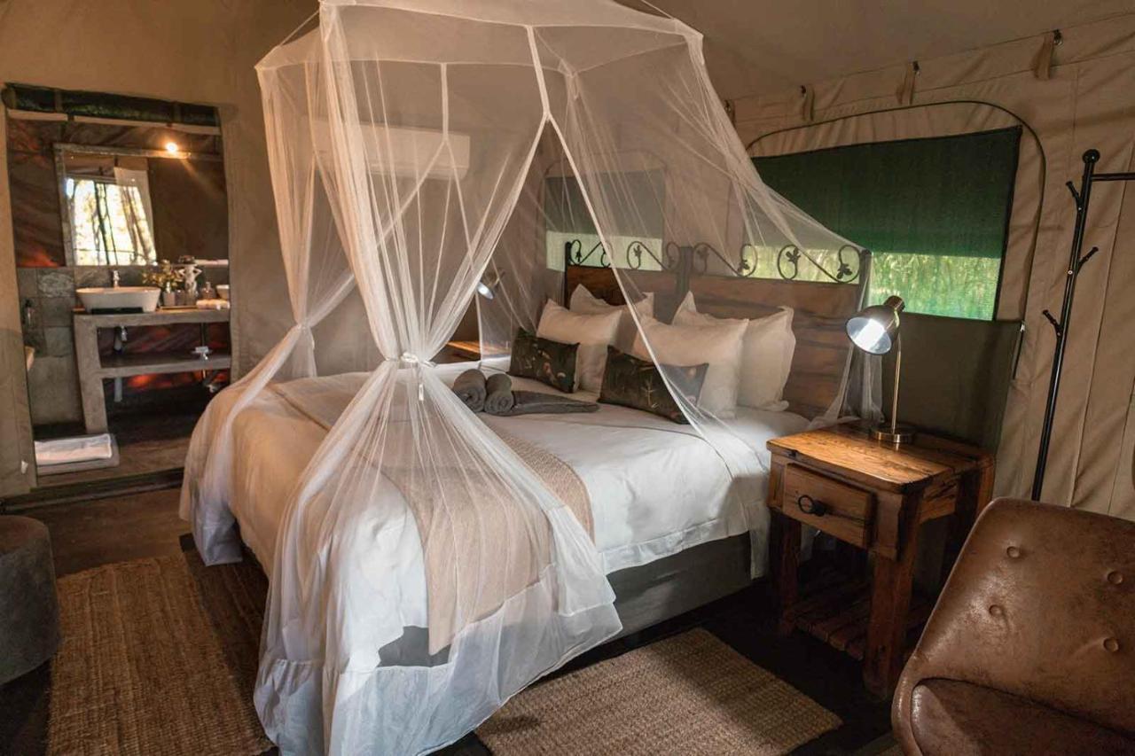 Umkumbe Bush Lodge - Luxury Tented Camp Sabi Sands viltreservat Exteriör bild