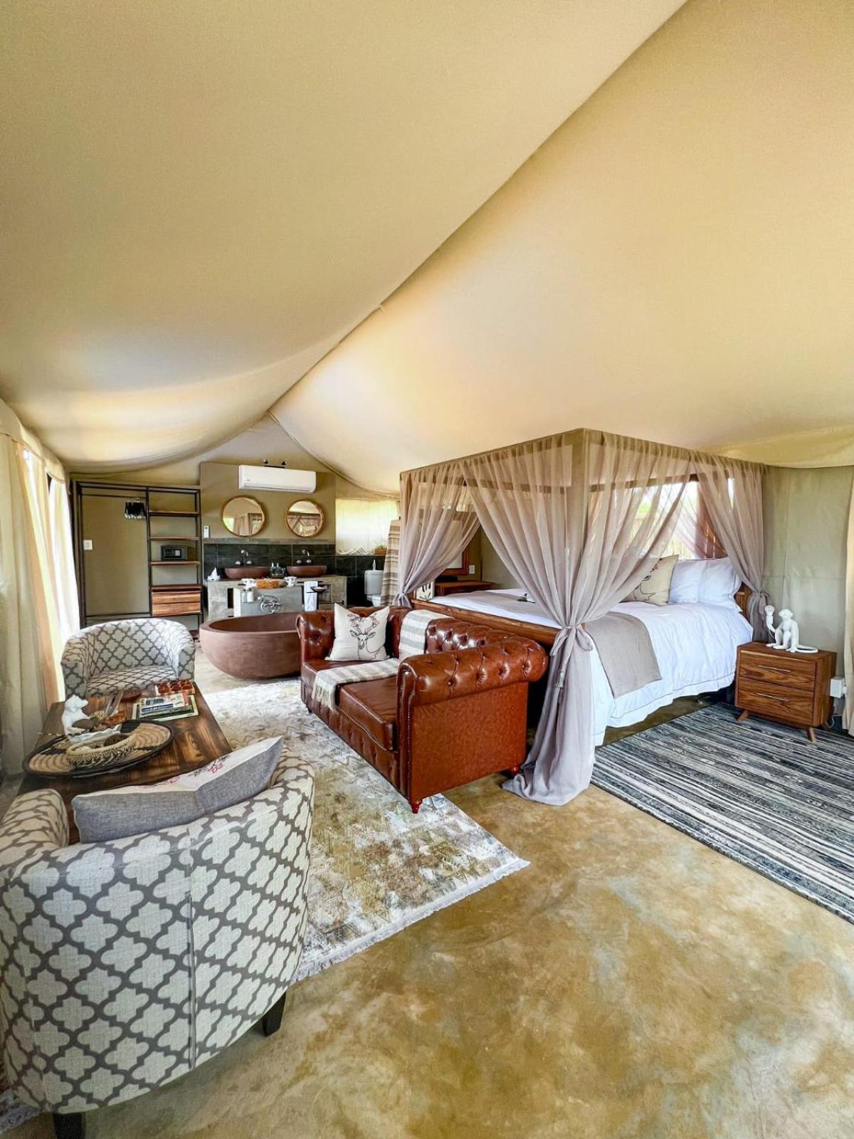 Umkumbe Bush Lodge - Luxury Tented Camp Sabi Sands viltreservat Exteriör bild